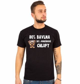 Obrázek 1 produktu Pánské tričko 80 % Bavlna, 20 % Jorkšírské Chlupy