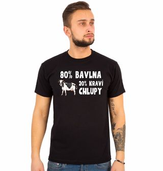 Obrázek 1 produktu Pánské tričko 80 % Bavlna, 20 % Kraví Chlupy