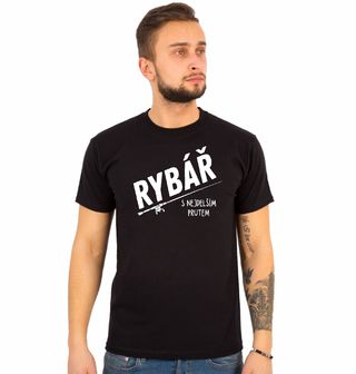 Obrázek 1 produktu Pánské tričko Rybář s nejdelším prutem