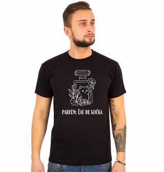 Obrázek 1 produktu Pánské tričko Parfém Eau de Kočka