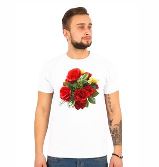 Obrázek 1 produktu Pánské tričko Kytice Růží