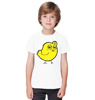 Obrázek 1 produktu Dětské tričko Skeptické Kuře Cartoon Bird