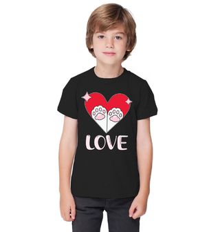 Obrázek 1 produktu Dětské tričko Kočičí tlapky lásky Love Paws