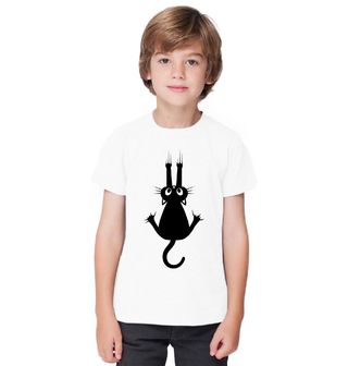 Obrázek 1 produktu Dětské tričko Padající Kočka Falling Black Cat