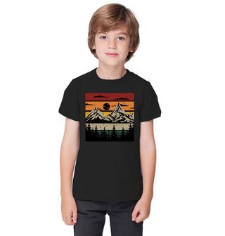 Obrázek 1 produktu Dětské tričko Retro Horská Krajina