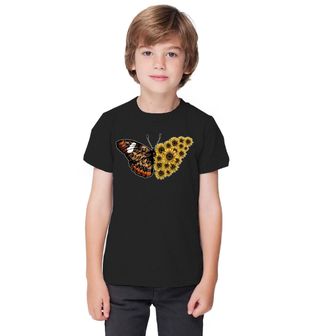 Obrázek 1 produktu Dětské tričko Slunečnicový Motýl Babočka Sunflower Butterfly