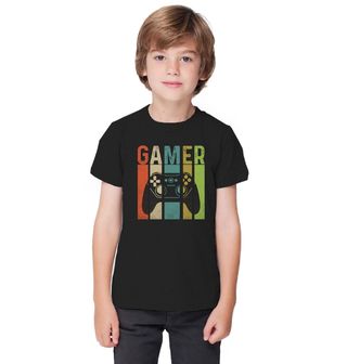 Obrázek 1 produktu Dětské tričko Hráč Retro Gamer