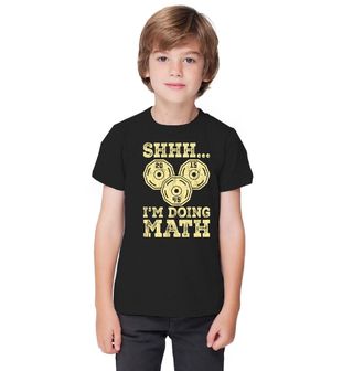 Obrázek 1 produktu Dětské tričko Shhh Počítám Váhu I'm doing math