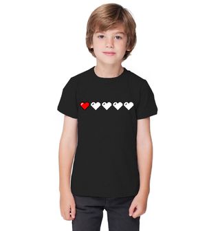 Obrázek 1 produktu Dětské tričko Poslední život Minecraft Hearts