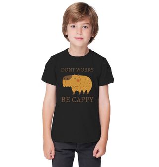 Obrázek 1 produktu Dětské tričko Kapybara Don't Worry Be Cappy