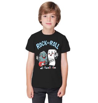 Obrázek 1 produktu Dětské tričko Kámen a papír Rock & Roll