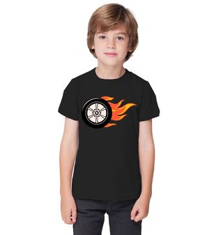 Obrázek 1 produktu Dětské tričko Hot Wheels Hořící pneu