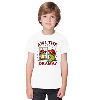 Obrázek 1 produktu Dětské tričko Smutná Žába Jsem já to drama? Am I the Drama?