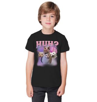 Obrázek 1 produktu Dětské tričko Překvapená Kočka Huh? Cat