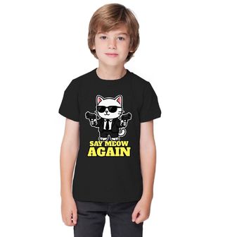 Obrázek 1 produktu Dětské tričko Kočičí Střelec Say Meow Again
