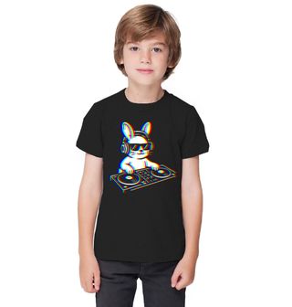 Obrázek 1 produktu Dětské tričko DJ Králík Glitch Bunny
