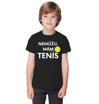 Obrázek 1 produktu Dětské tričko Nemůžu, mám tenis
