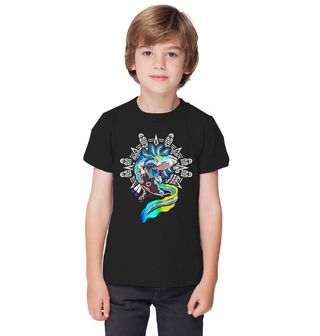Obrázek 1 produktu Dětské tričko Aztécký Válečník Axolotl