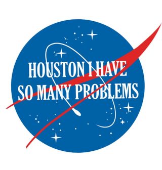 Obrázek 2 produktu Dámské tričko NASA Houstone mám spoustu problémů