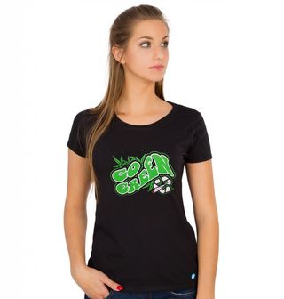 Obrázek 1 produktu Dámské tričko Go Green Jdi do Zelené!
