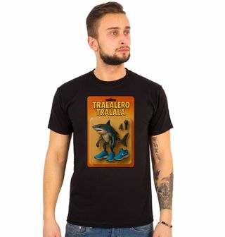 Obrázek 1 produktu Pánské tričko Akční Figurka Tralalero Tralala