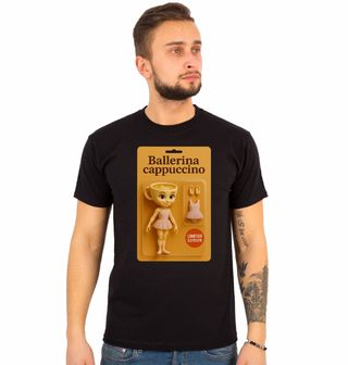 Obrázek 1 produktu Pánské tričko Akční Figurka Ballerina Cappuccino