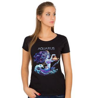 Obrázek 1 produktu Dámské tričko Znamení Horoskopu Vodnář Aquarius