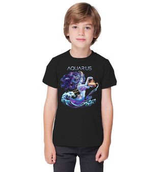 Obrázek 1 produktu Dětské tričko Znamení Horoskopu Vodnář Aquarius