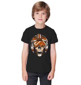 Obrázek 1 produktu Dětské tričko Lebka Pilotů Rebel Gold Leader Skull