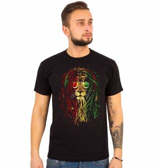 Obrázek 1 produktu Pánské tričko Rastafari Lev