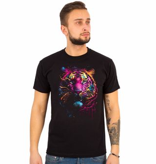 Obrázek 1 produktu Pánské tričko Psychedelický Tygr