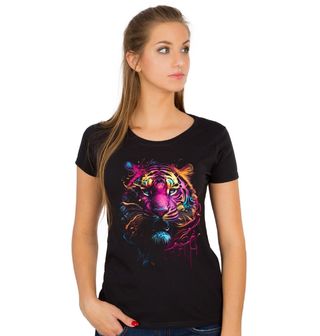Obrázek 1 produktu Dámské tričko Psychedelický Tygr