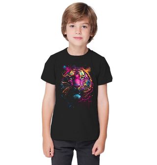 Obrázek 1 produktu Dětské tričko Psychedelický Tygr