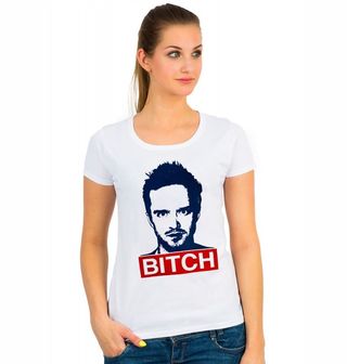 Obrázek 1 produktu Dámské tričko Breaking Bad "Bitch" Jesse Pinkman