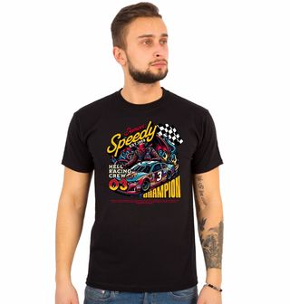 Obrázek 1 produktu Pánské tričko Pekelné Závodní Auto Demon Speedy
