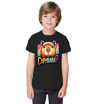 Obrázek 1 produktu Dětské tričko Zmatená Kapybara Capybara?
