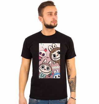 Obrázek 1 produktu Pánské tričko Labubu Přichází! Labubu Is Coming!