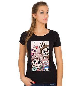 Obrázek 1 produktu Dámské tričko Labubu Přichází! Labubu Is Coming!