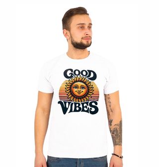 Obrázek 1 produktu Pánské tričko Retro Slunce Good Vibes