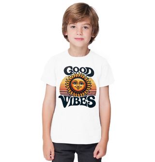 Obrázek 1 produktu Dětské tričko Retro Slunce Good Vibes
