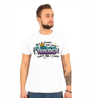 Obrázek 1 produktu Pánské tričko Horoskop Panna Virgo Graffiti