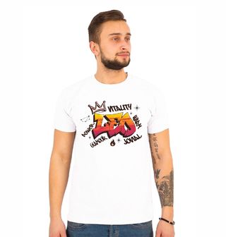 Obrázek 1 produktu Pánské tričko Horoskop Lev Leo Graffiti