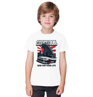 Obrázek 1 produktu Dětské tričko Tokyo Drift Godzilla Run For Your Life