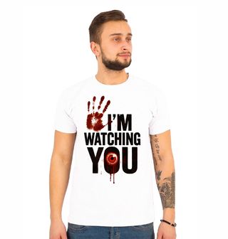 Obrázek 1 produktu Pánské tričko Hororové Oko Sleduji Tě I’m Watching You