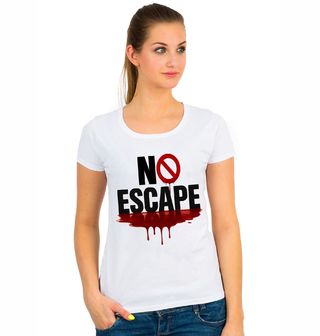 Obrázek 1 produktu Dámské tričko Hororová Past Žádný Únik No Escape