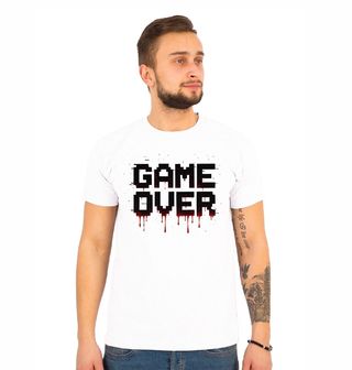 Obrázek 1 produktu Pánské tričko Krvavá Hra Game Over