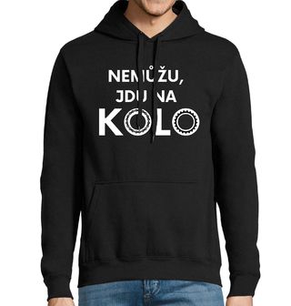 Obrázek 1 produktu Pánská mikina Nemůžu, jdu na kolo