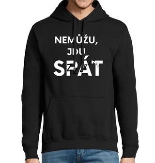 Obrázek 1 produktu Pánská mikina Nemůžu, jdu spát