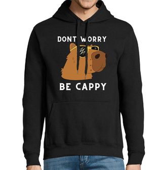 Obrázek 1 produktu Pánská mikina Drsná Kapybara Don't Worry Be Cappy