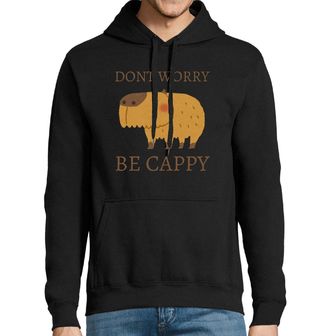 Obrázek 1 produktu Pánská mikina Kapybara Don't Worry Be Cappy
